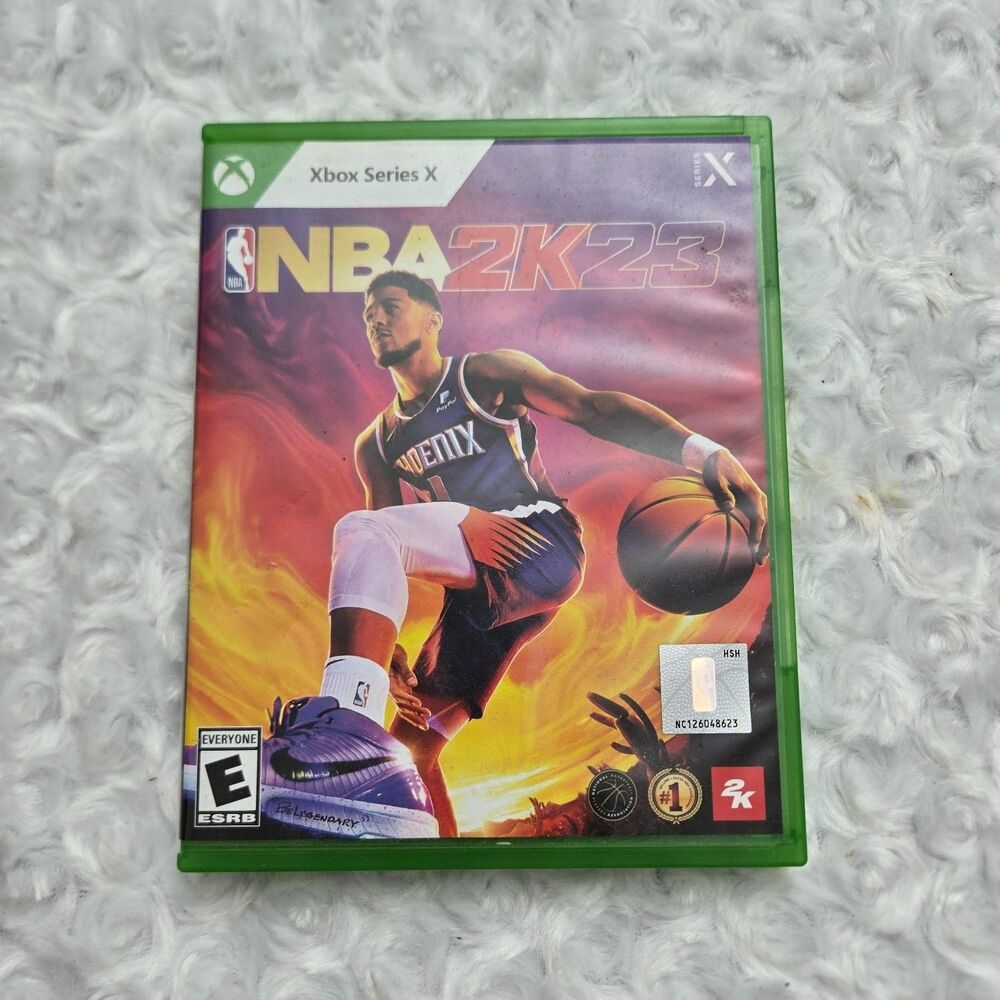 NBA 2K23 Microsoft Xbox Series X Video Game Devin Booker 2K Sports 2022 Green
